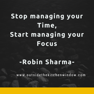 Stop managing your Time,Start managing your